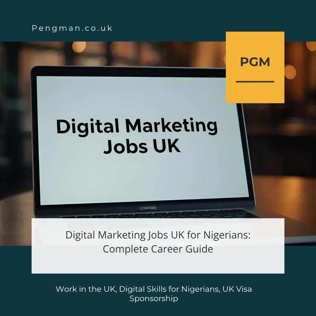 Digital Marketing Jobs UK for Nigerians