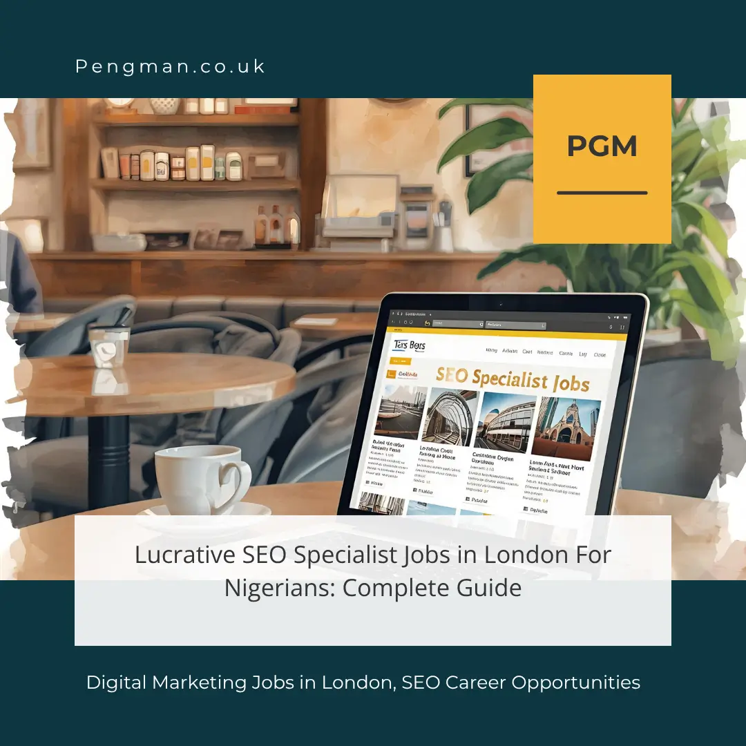 SEO Specialist Jobs in London For Nigerians