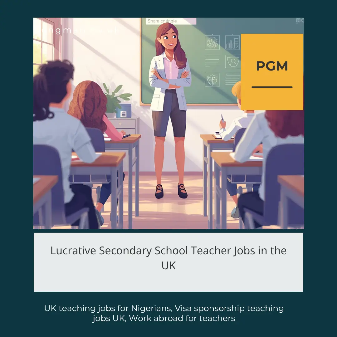 Secondary School Teacher Jobs in the UK