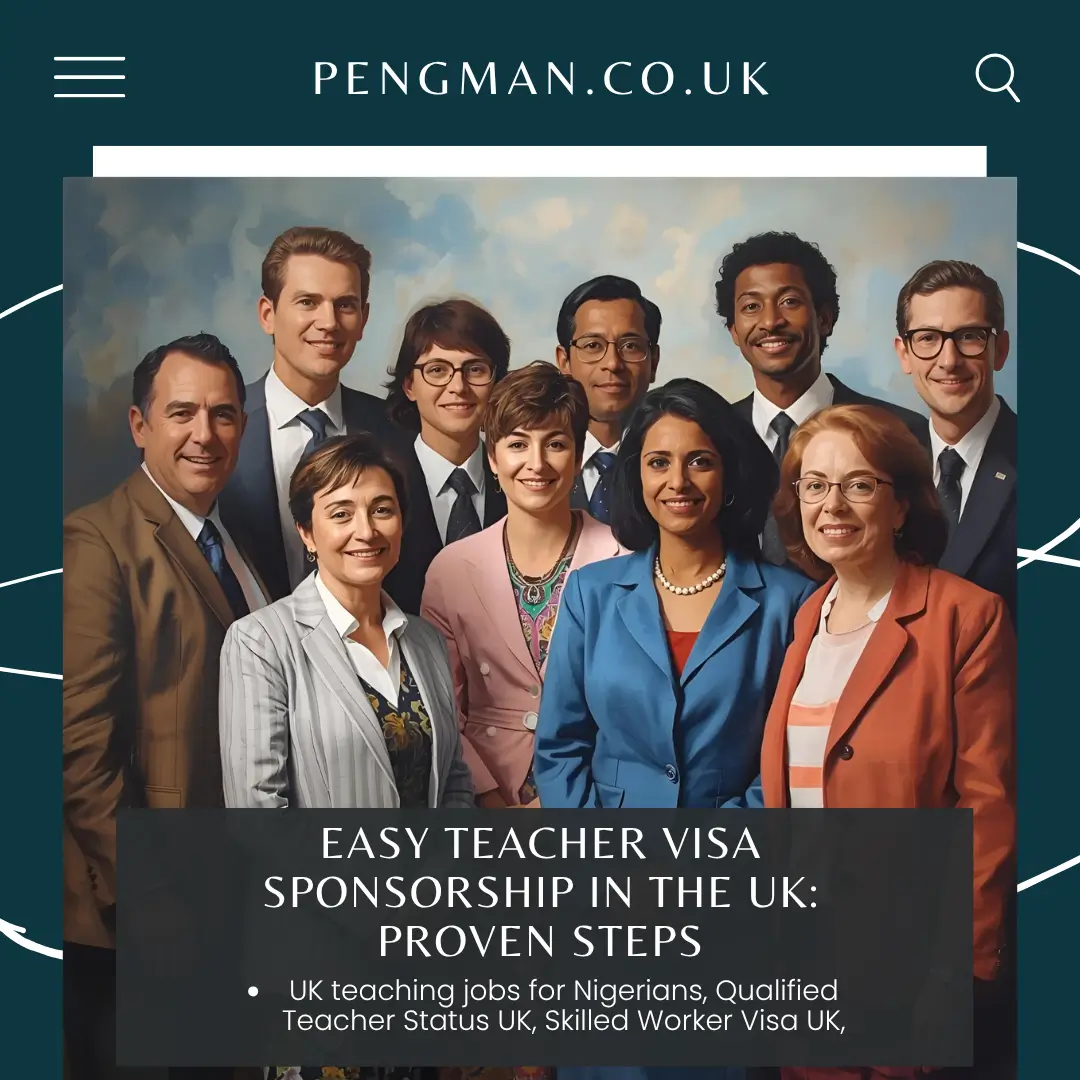Teacher Visa Sponsorship in The UK