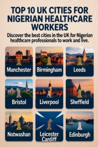 Top 10 UK Cities for Nigerian Healthcare Workers