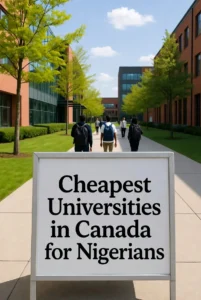 Cheapest Universities in Canada for Nigerians