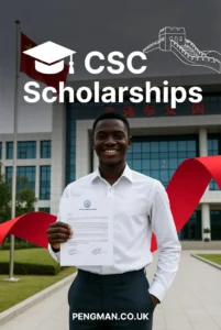 CSC Scholarships to Study in China for Nigerians