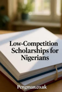 Low-Competition Scholarships for Nigerians