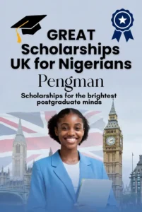 GREAT Scholarships UK for Nigerians