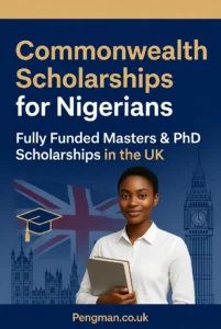 Commonwealth Scholarships for Nigerians