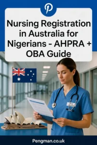 Nursing Registration in Australia for Nigerians